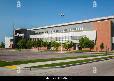 L'Alerus Center sports lieu d'exposition à Grand Forks, Dakota du Nord, USA. Banque D'Images
