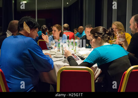 Lomond Shores, Balloch, Ecosse, Royaume-Uni. 24 Septembre, 2016. Dîner à thème Star Trek à Loch Lomond Shores Scotland UK Crédit : Gary Ellis/Alamy Live News Banque D'Images