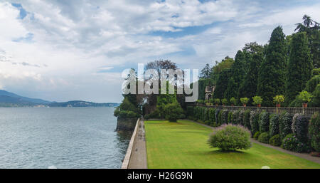 L'île d'Isola Madre sur le Lac Majeur en Italie du nord Banque D'Images