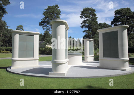 Cimetière militaire de Brookwood surrey Banque D'Images