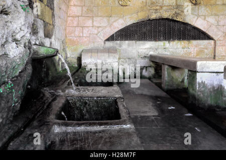 Lavoir, Fontana, Victoria, Gozo, Malte Banque D'Images