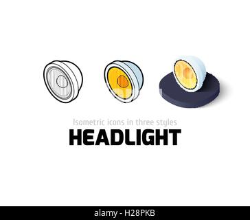 L'icône phare de styles Illustration de Vecteur