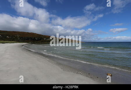 Plage de la reine bagh na doirlinne île de Gigha Ecosse 30 septembre 2016 Banque D'Images