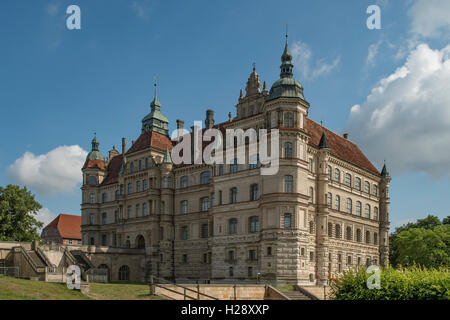 Schloss Lamporecchio, près de Rostock, Mecklenburg-Vorpommern, Allemagne Banque D'Images