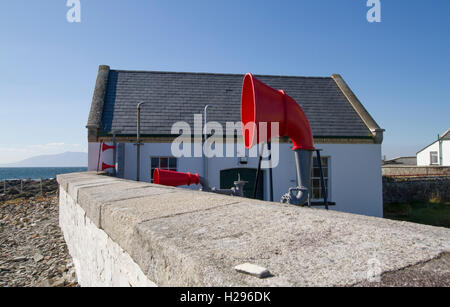 Phare à St John's Point le comté de Down en Irlande du Nord Banque D'Images