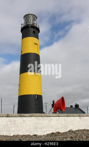 Phare à St John's Point le comté de Down en Irlande du Nord Banque D'Images