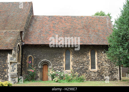 Rainham Église paroissiale de St Helen & St Giles à Londres, en Angleterre. Banque D'Images