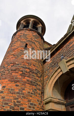 Caserne de Britannia sur Mousehold Heath donnant sur Norwich. Les bâtiments victoriens font maintenant partie de la prison de Norwich Banque D'Images