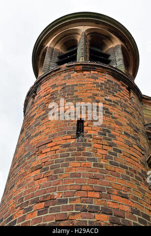 Caserne de Britannia sur Mousehold Heath donnant sur Norwich. Les bâtiments victoriens font maintenant partie de la prison de Norwich Banque D'Images