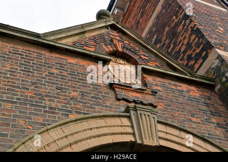 Caserne de Britannia sur Mousehold Heath donnant sur Norwich. Les bâtiments victoriens font maintenant partie de la prison de Norwich Banque D'Images