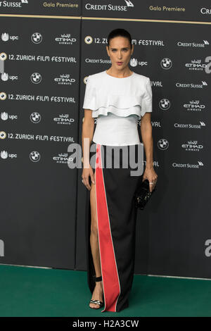 Zurich, Suisse. 26 septembre 2016. Jennifer Connelly assiste à la le tapis vert pour l'animation pastorale américaine lors du 12e Festival du Film de Zurich à Corso Kino à Zurich, Suisse. Nicola Mastronardi/Alamy Live News. Banque D'Images