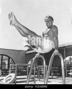 ALAN LADD (1913-1964) acteur de cinéma américain vers 1955 Banque D'Images