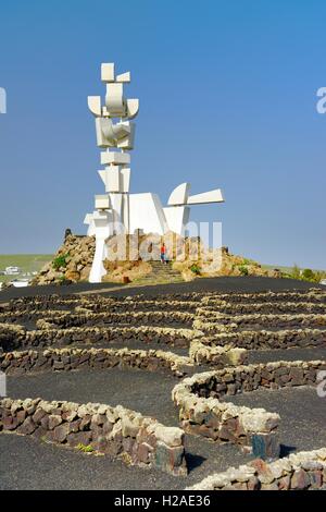 Monumento al Campesino monument sculpture de l'artiste Cesar Manrique. San Bartolomé, Lanzarote, îles Canaries, Espagne Banque D'Images