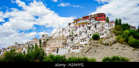 Thiksay Thiksay monastère (Gompa ou aussi de ladakhis comme Tikse, Tiksey Thiksey) ou village, Inde Banque D'Images