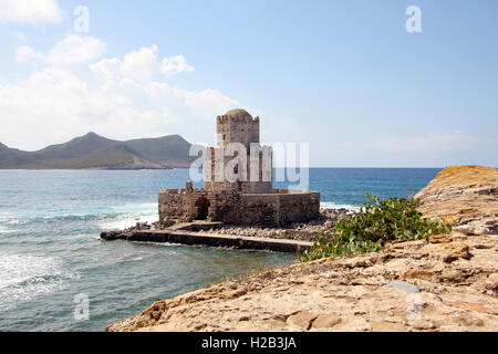 Château de modon Grèce Banque D'Images