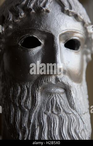 Close up of a Greek bust Banque D'Images