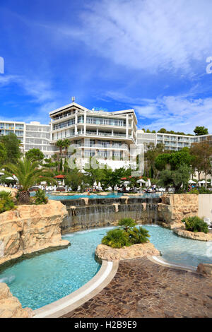 Amfora Grand Beach Resort Hotel,l La ville de Hvar, Croatie, Dalmatie, côte dalmate, l'Europe. Banque D'Images