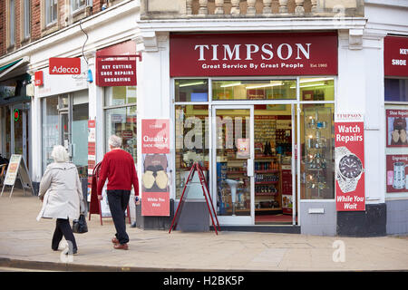 Timpson shop/à Aylesbury Banque D'Images