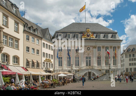 Alte Rathaus, Marktplatz, Bonn, Rhénanie du Nord-Westphalie, Allemagne Banque D'Images