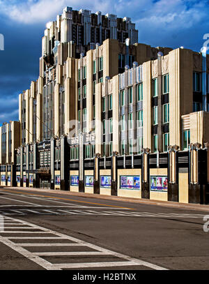 Niagara Mohawk bâtiment Art déco à Syracuse, New York Banque D'Images