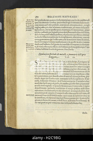 Dell'historia natvrale di Ferrante Imperato napoletano libri XXVIII Banque D'Images