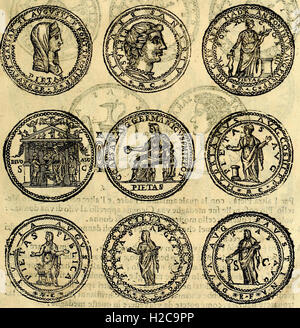 Dialoghi di d. Antonio Agostini arcivescovo de Tarracona ; sopra le medaglie, iscrizioni, e altre antichita- (1698) (1 Banque D'Images