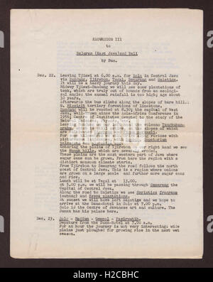 F. R. Fosberg notes de terrain no 53, commençant par - 39651, se terminant par - 39809 (page 1) Banque D'Images