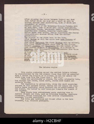 F. R. Fosberg notes de terrain no 53, commençant par - 39651, se terminant par - 39809 (page 2) Banque D'Images