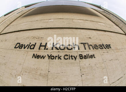 David H. Koch Theater, New York City Ballet Banque D'Images