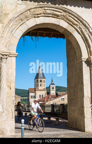 L'Abbaye de Cluny, Bourgogne, Saône et Loire, France, Union européenne, Europe Banque D'Images