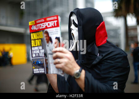 La ville de Mexico, Mexique. 28 Oct, 2016. Sport Automobile : Championnat du Monde de Formule 1 de la FIA 2016, Grand Prix du Mexique, Crédit du ventilateur : dpa/Alamy Live News Banque D'Images