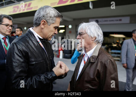 La ville de Mexico, Mexique. 28 Oct, 2016. Sport Automobile : Championnat du Monde de Formule 1 de la FIA 2016, Grand Prix du Mexique, de crédit : dpa/Alamy Live News Banque D'Images