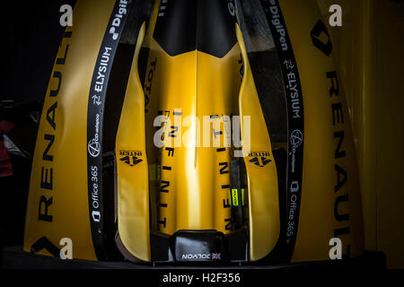 La ville de Mexico, Mexique. 28 Oct, 2016. Sport Automobile : Championnat du Monde de Formule 1 de la FIA 2016, Grand Prix du Mexique, Renault Crédit : afp/Alamy Live News Banque D'Images