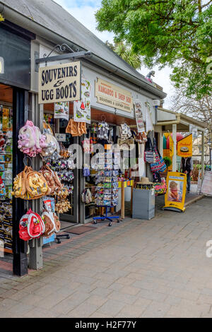 Un magasin de souvenirs à Hahndorf, dans le sud de l'Australie, Adelaide Hills. Banque D'Images