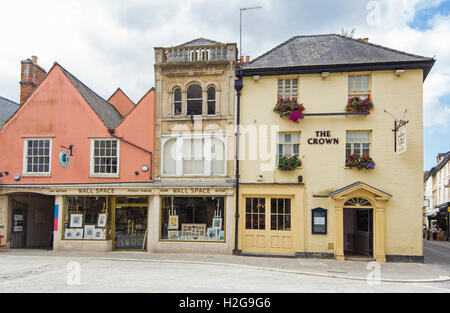 Beaux bâtiments dans la ville de Cotswold de Cirencester, Gloucestershire, Angleterre Royaume-uni Banque D'Images