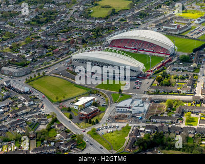 Thomond Park Stadium, stade de Rugby, Limerick, dans le comté de Clare, Irlande Banque D'Images