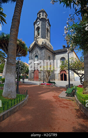Nuestra Señora de la Peña de Francia, l'église de Puerto de la Cruz, Tenerife, Canaries, Espagne Banque D'Images