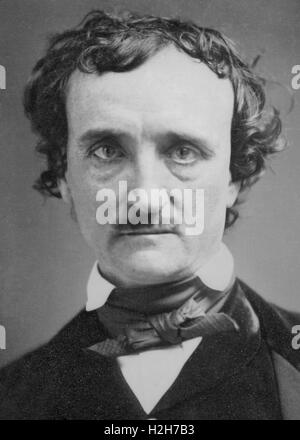 Edgar Allan Poe, écrivain américain Banque D'Images