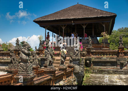 L'INDONÉSIE, Bali, Semarapura, (Klungkung), balle Kambang pavillon flottant dans l'enceinte du Palais Royal Banque D'Images