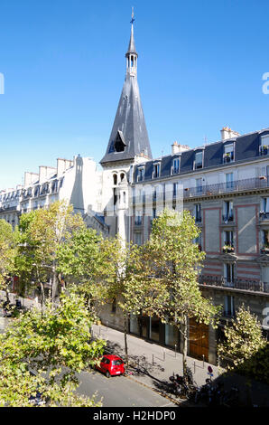 France Paris promenade plantée, jardin sur viaduc Banque D'Images