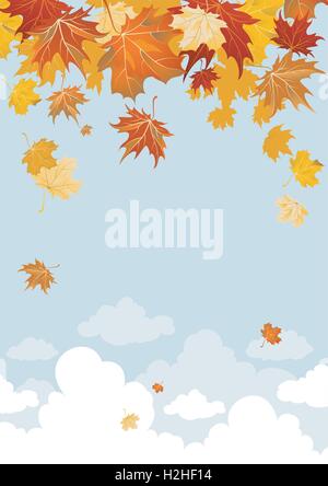 Feuilles d’érable Illustration de Vecteur