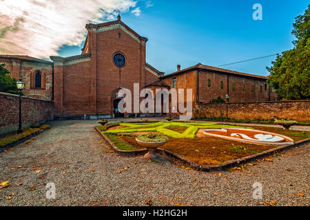 Italie Emilie Romagne Busseto - Église de Santa Maria degli Angeli ' Banque D'Images