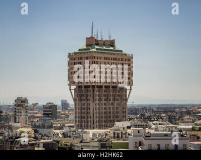 Torre Velasca à Milan en Italie Banque D'Images