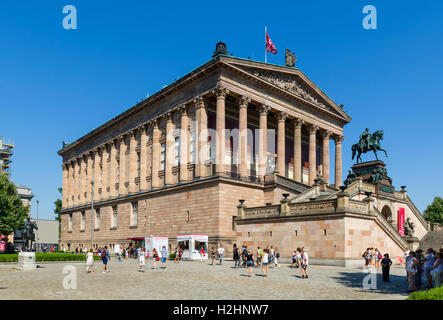 L'Alte Nationalgalerie sur l'île aux musées (Museuminsel), Berlin, Allemagne Banque D'Images