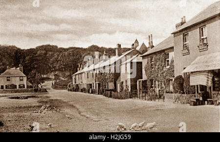 Kingsdown Deal Kent, North Road, années 1900 Banque D'Images