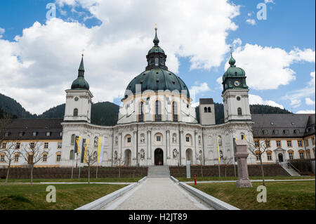 Abbaye Ettal, Bavaria, Germany, Europe Banque D'Images