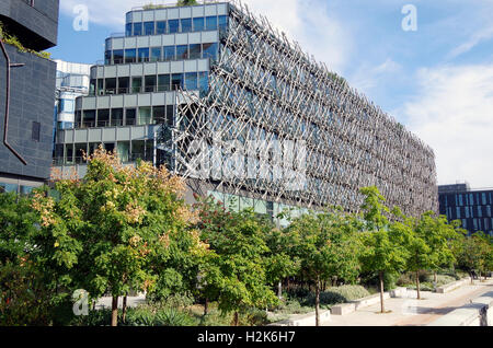 Paris France, siège Direction de l'Urbanisme Banque D'Images