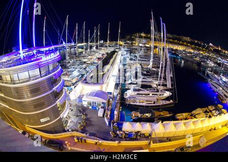 Monaco, Monaco. 27 Sep, 2016. Monte Carlo, Monaco - le 27 septembre 2016 : Monaco Yacht Show | Verwendung weltweit/alliance Photo © dpa/Alamy Live News Banque D'Images