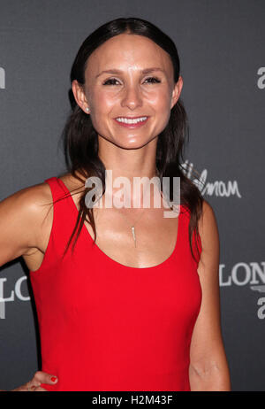 29 septembre 2016 - Long Beach, CA, United States - 29 septembre 2016 - Long Beach, Californie - Georgina Bloomberg. Longines Masters Los Angeles gala tenu à Long Beach Convention Center. Crédit photo : Russ Elliot/AdMedia (crédit Image : © Russ Elliot/AdMedia via Zuma sur le fil) Banque D'Images