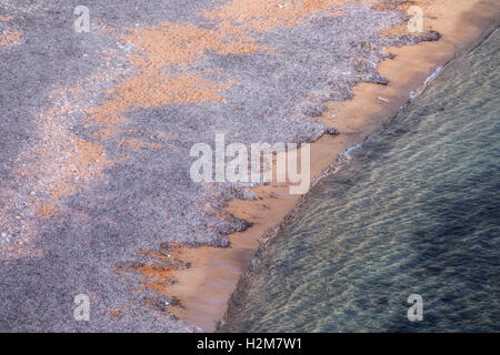 Gnejna Bay, Golden Bay, Malte Banque D'Images